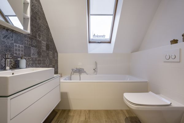 Attic Bathroom Construction in O Fallon